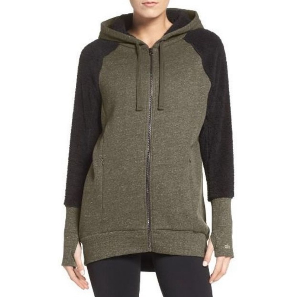ALO Enhance Faux Shearling Jacket Size L